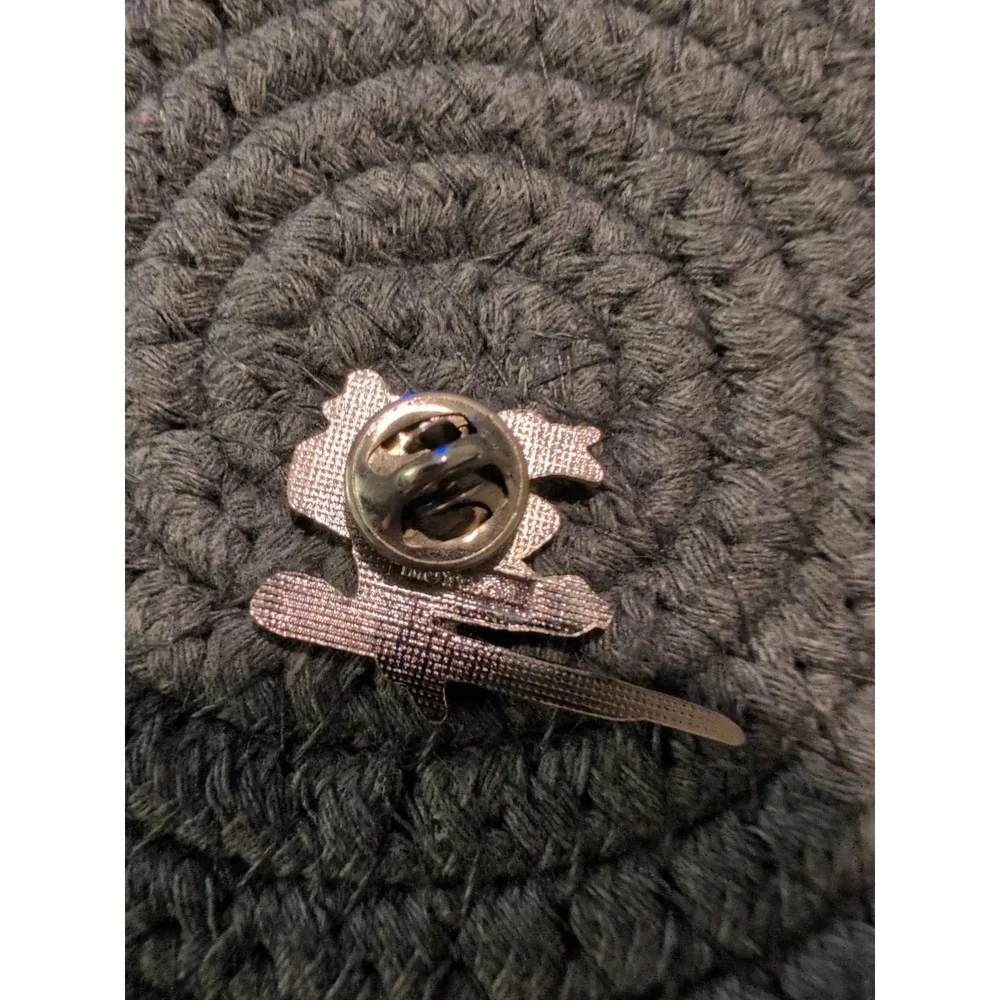 Lapel Pin Motorcycle‎ Bike week bike club kamikaze? Japanese Letter logo